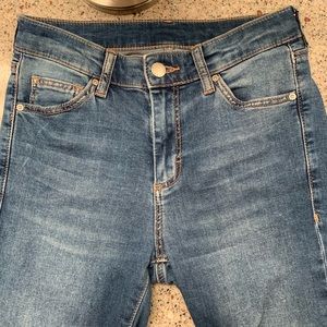 Topshop High-Waisted Jamie Moto jeans